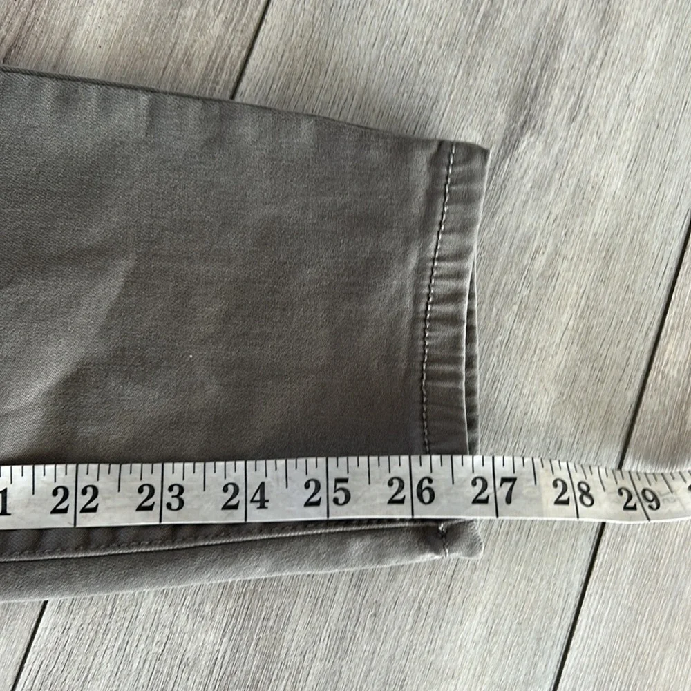 Buffalo Avalon mid rise soft stretch ankle skinny jeans green size 28